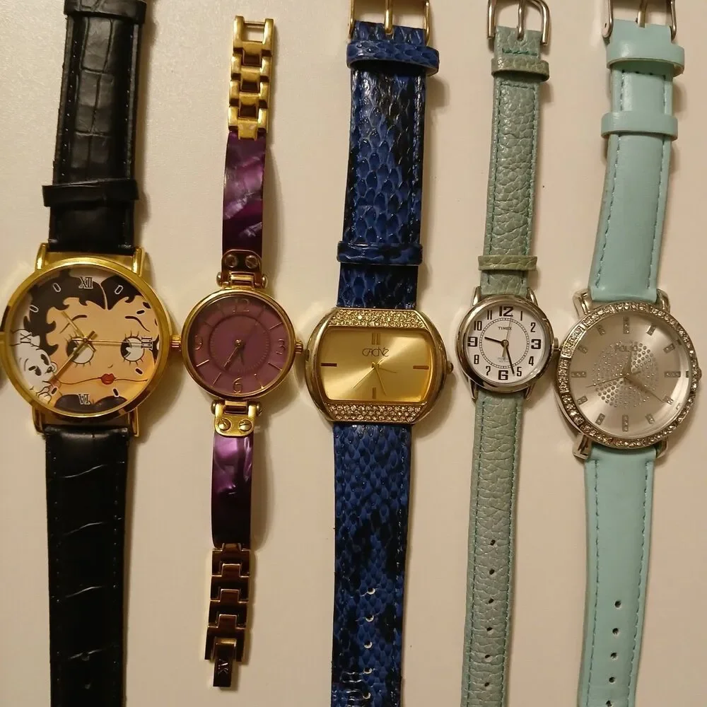 Parts/Repair Watch Lot of 20 Timex Casio Pulsar Anne Klein Armitron DKNY LEI